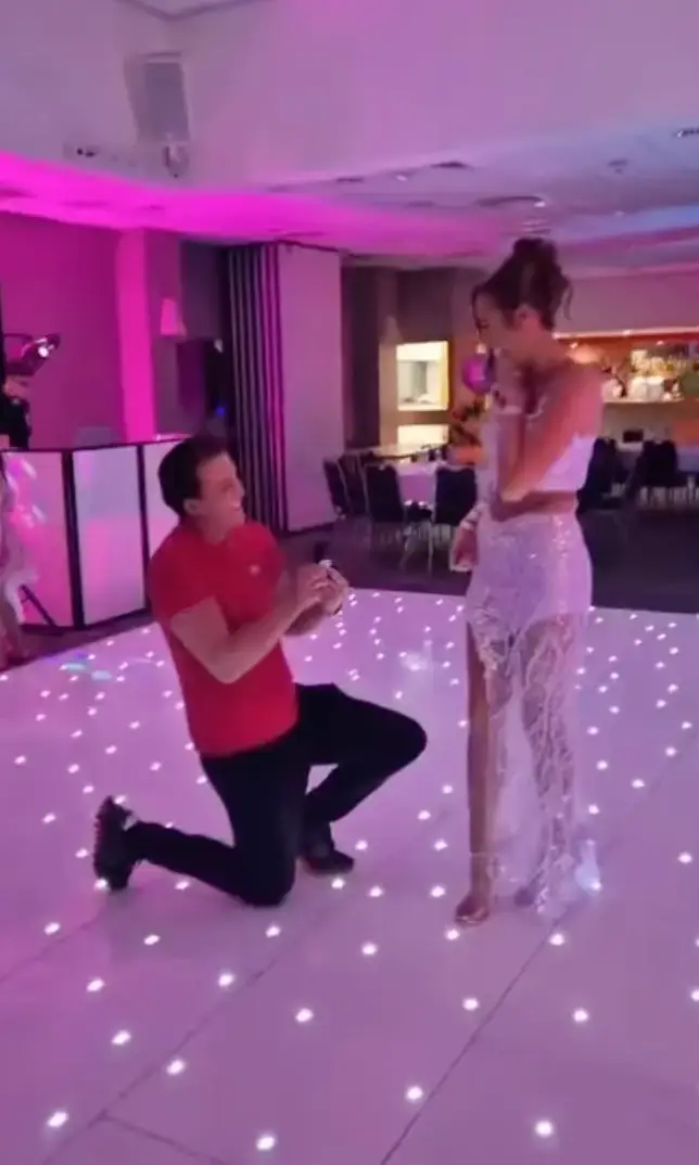 Noah Price proposed during Venezuela Fury's 16th birthday party (Instagram/ParisFury1)