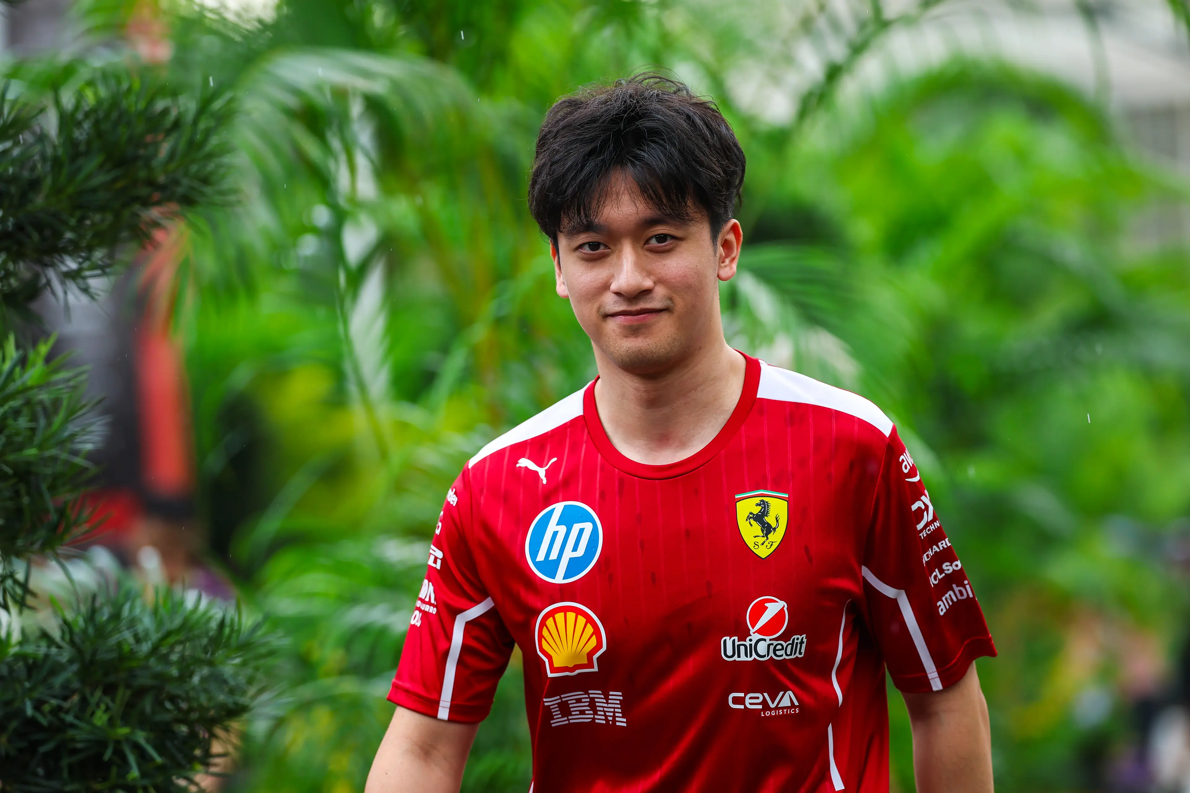 Zhou Guanyu will not be Ferrari's reserve driver in 2026. Image: Getty