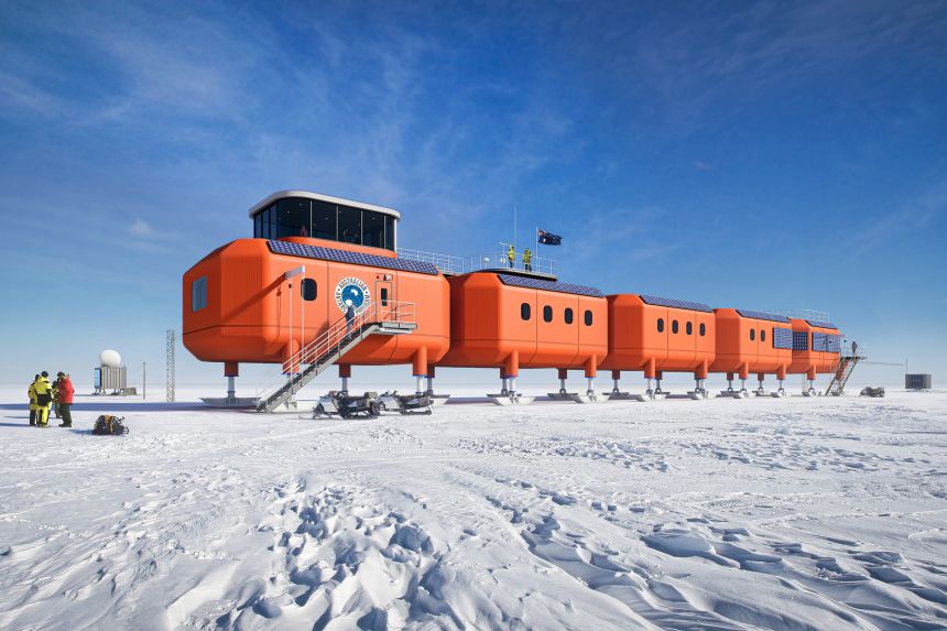 Broughton has a long-term partnership with the Australian Antarctic Division to deliver critical infrastructure works.