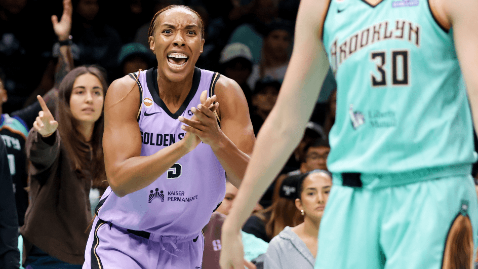 Golden State Valkyries forward Kayla Thornton WNBA
