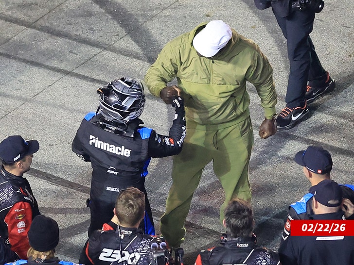 michael jordan at NASCAR races with his 23XI Racing team getty