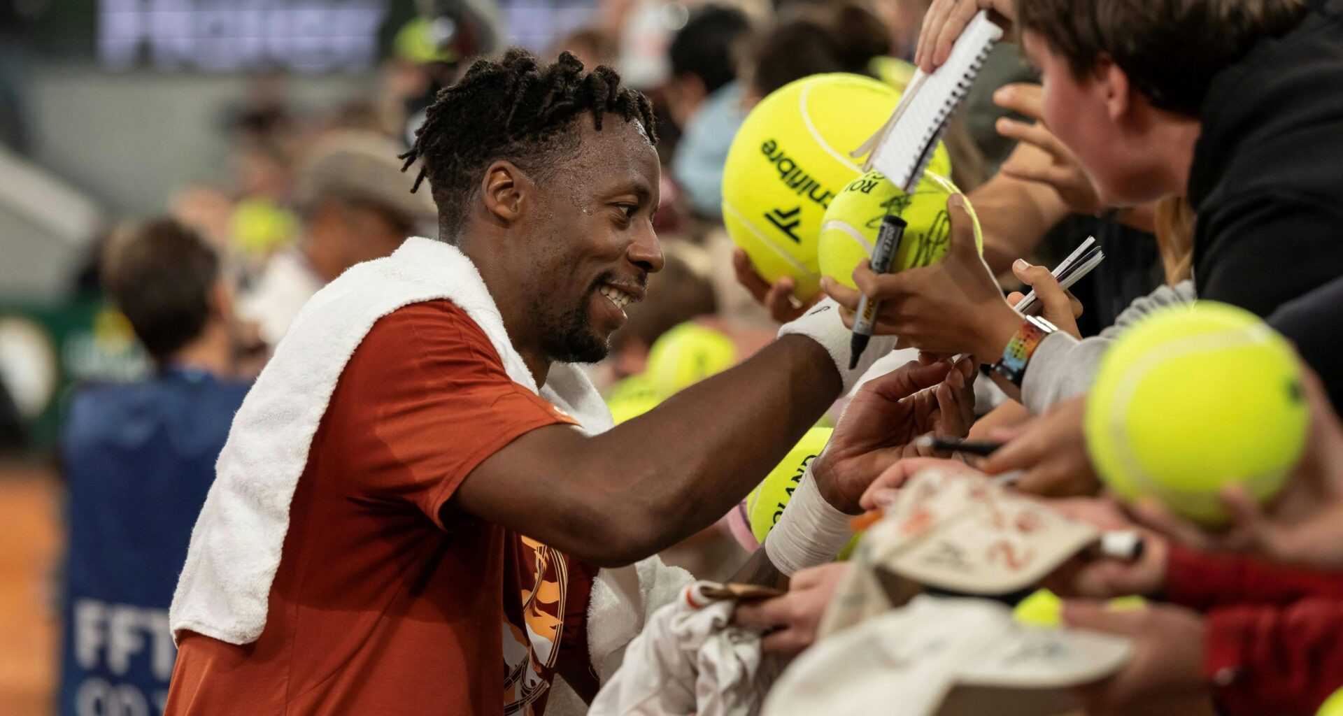 Gaël Monfils / Journée Yannick Noah - Roland-Garros 2025