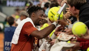 Gaël Monfils / Journée Yannick Noah - Roland-Garros 2025