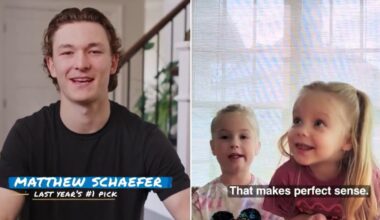 Schaefer, Martin kids team up for NHL Draft Lottery explainer