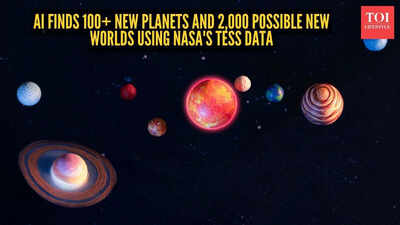 AI finds 100+ new planets and 2,000 possible new worlds using NASA's TESS data