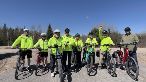 Local cycling group says newest section of Algonquin Trail offers spectacular views