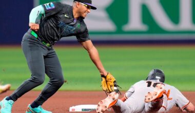 Aranda drives in 2 runs to help lead Rays past Giants 5-1