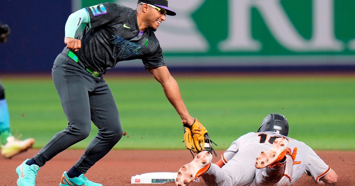 Aranda drives in 2 runs to help lead Rays past Giants 5-1