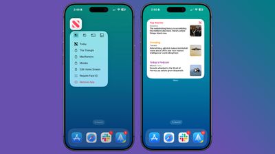 app icons to widgets