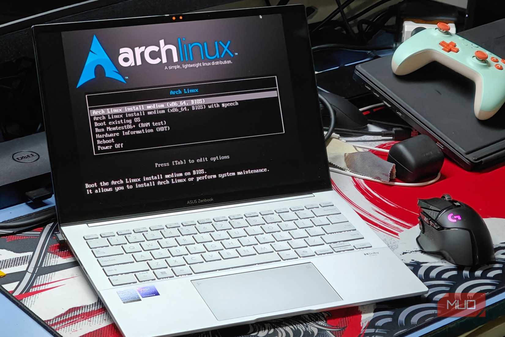 Installing Arch Linux on a laptop