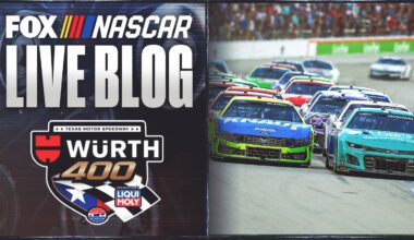 NASCAR at Texas Live Updates: Starting Lineup, Highlights and Key Moments