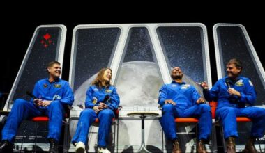Artemis II crew recieve hero’s welcome at Canadian Space Agency Quebec headquarters