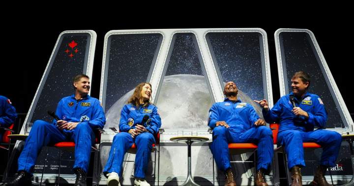 Artemis II crew recieve hero’s welcome at Canadian Space Agency Quebec headquarters