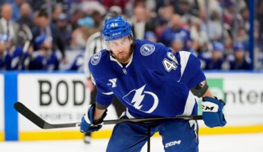 Lightning re-sign forward Scott Sabourin to one-year, two-way contract