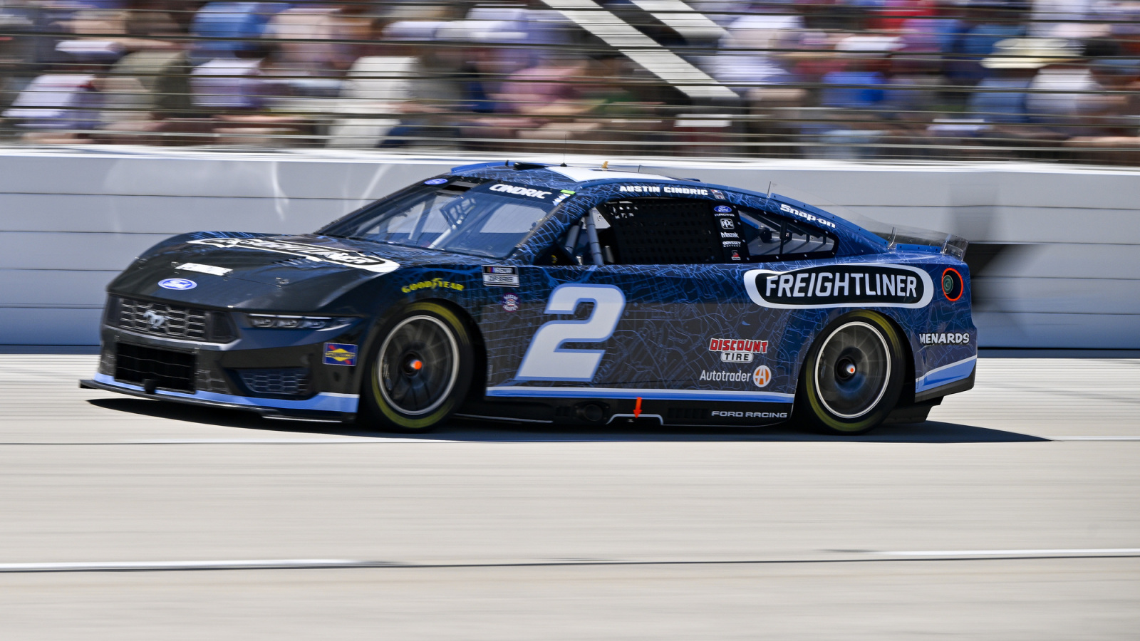 Austin Cindric paces NASCAR Cup Series practice at Watkins Glen