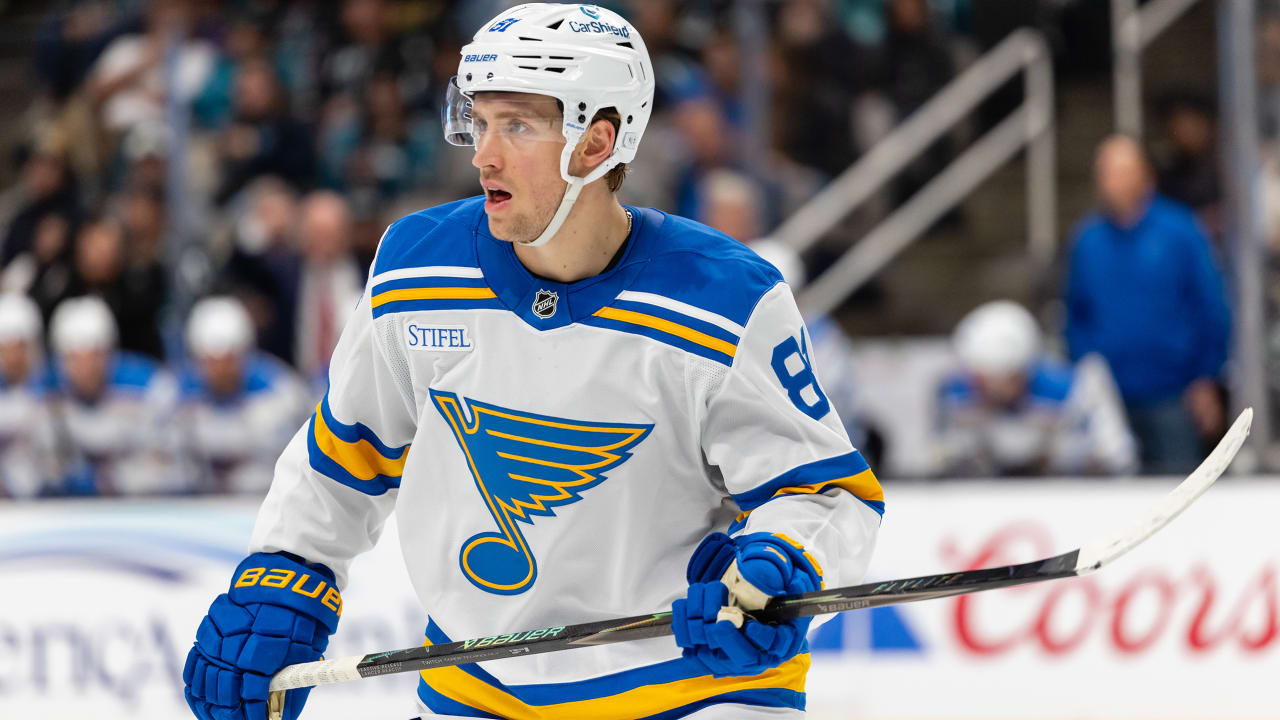 Holloway signs 5-year, $38.75 million contract with Blues