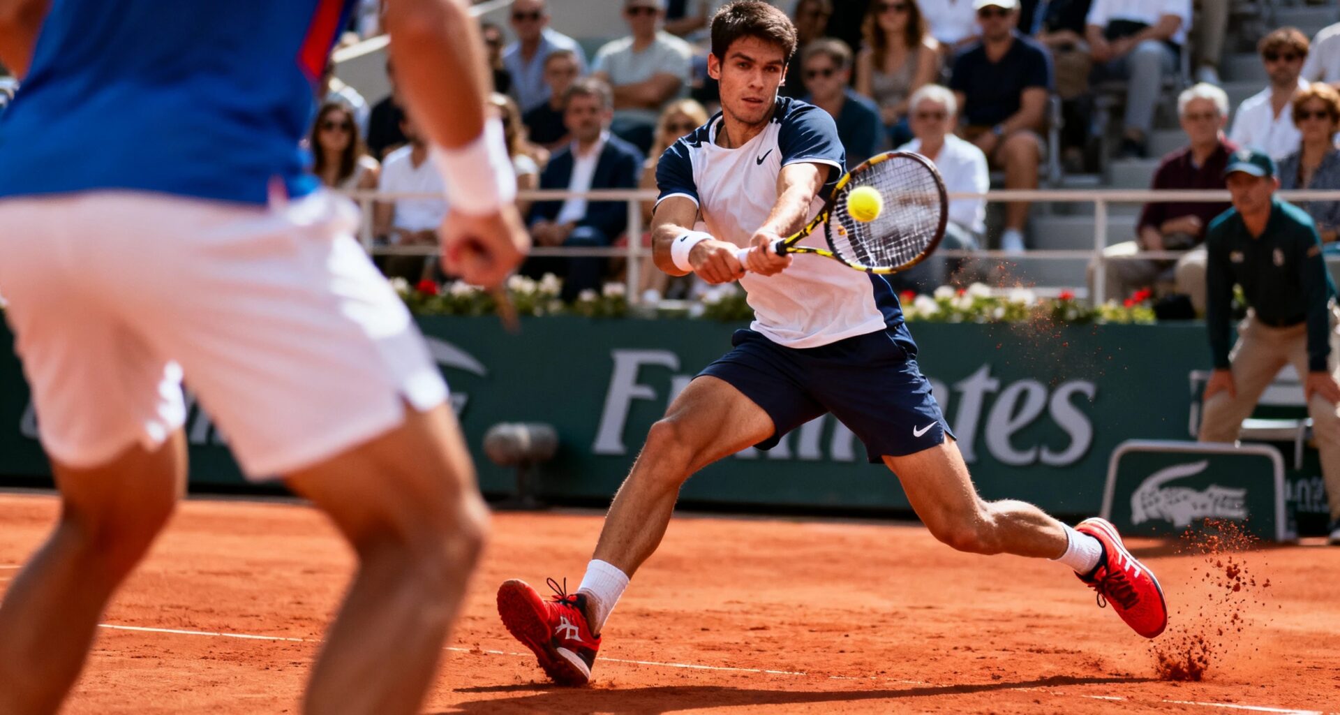 Spanish tennis player seizes opportunity and overtakes rivals on clay in Italy