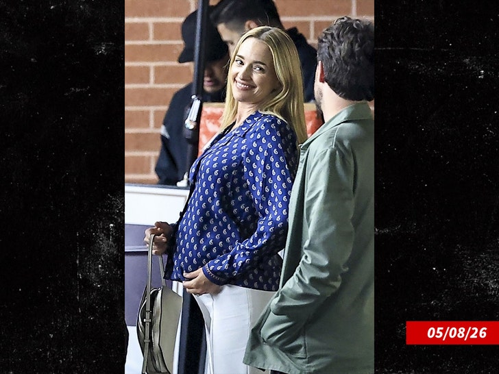 Brianne Howey pregnant backgrid 1