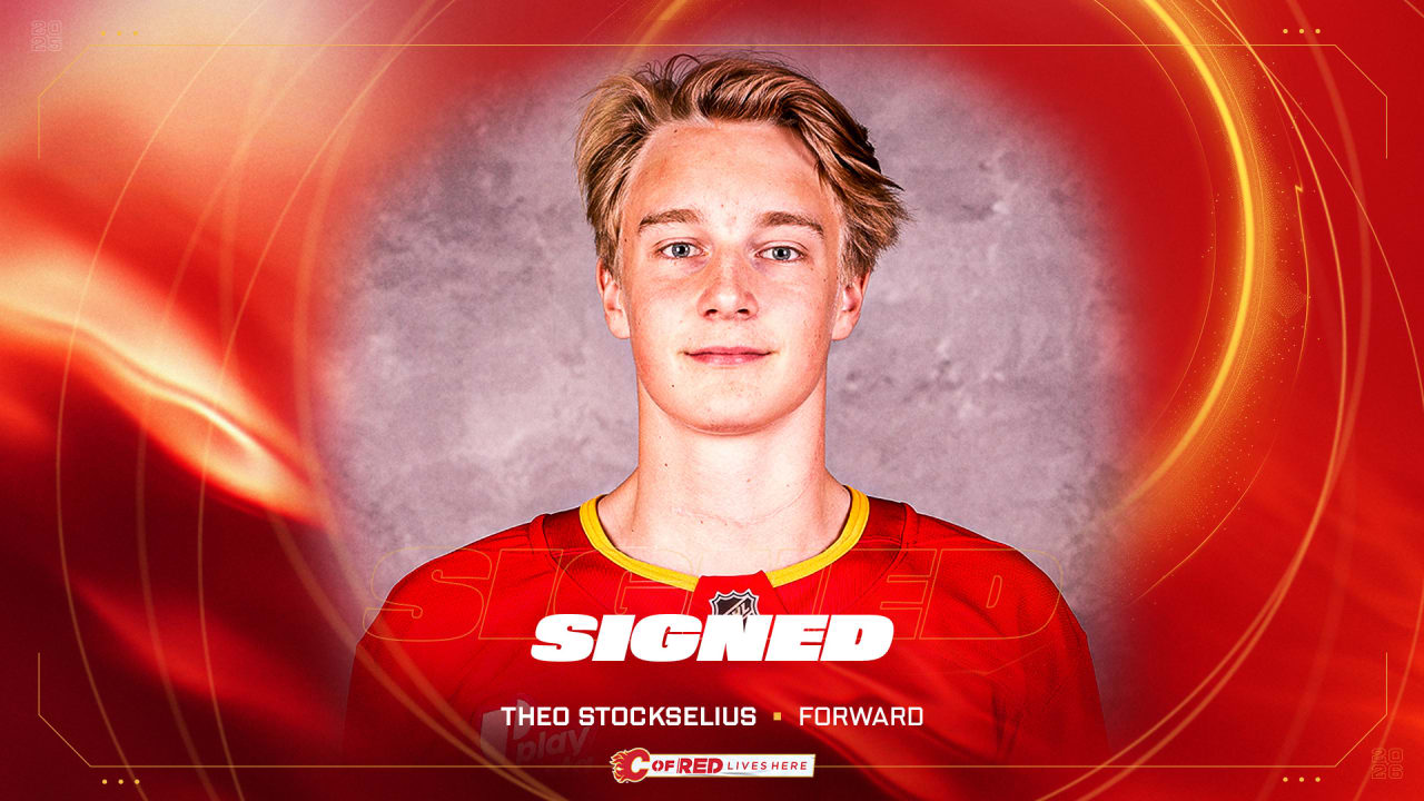 Flames Sign Theo Stockselius | Calgary Flames