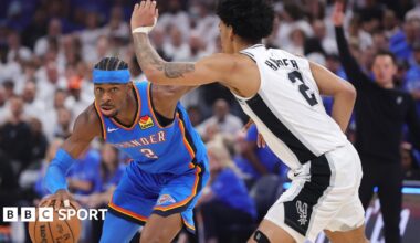 Oklahoma City Thunder star Shai Gilgeous-Alexander