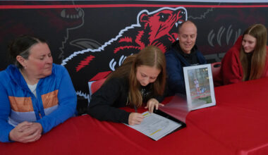 Peyton Wheeler signs to play soccer at Peninsula College