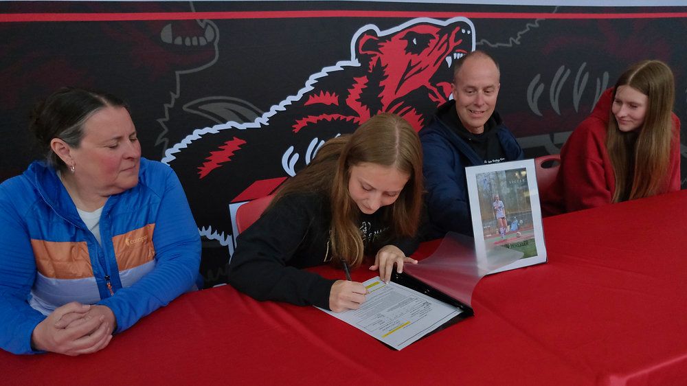 Peyton Wheeler signs to play soccer at Peninsula College