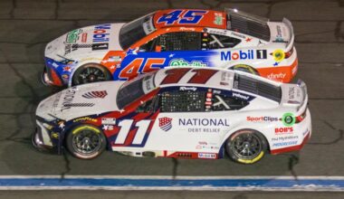 23XI Racing employee suspended by NASCAR after golf cart assault arrest