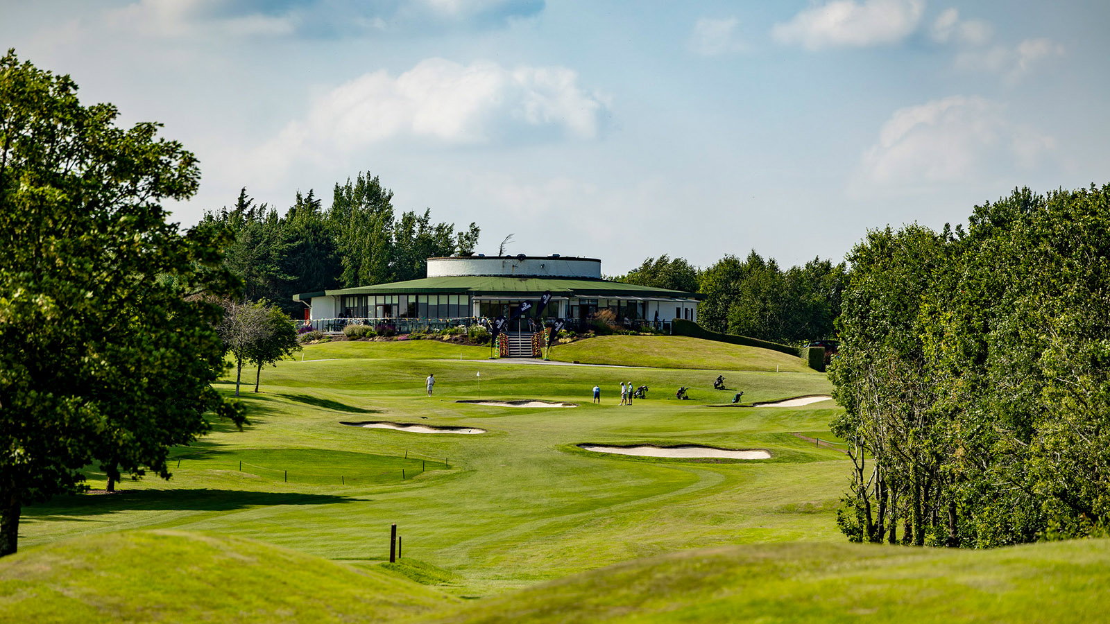 The unique circular clubhouse at Ballyneety will take centre stage when the club hosts the Junior Ryder Cup in 2027. Courtesy Ballyneety Golf Club