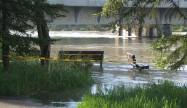 Flood watch, high streamflow advisories issued in Banff National Park