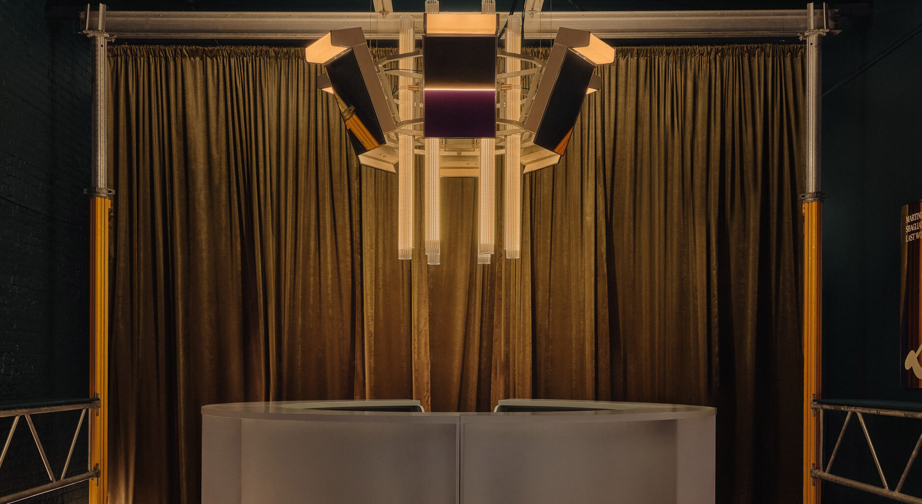Bar Extra forms stylish social centrepiece for Montreal Design week