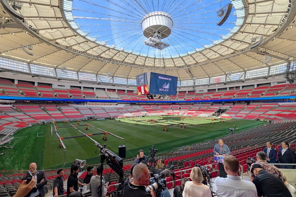 bc place stadium fifa world cup preparations may 12 2026