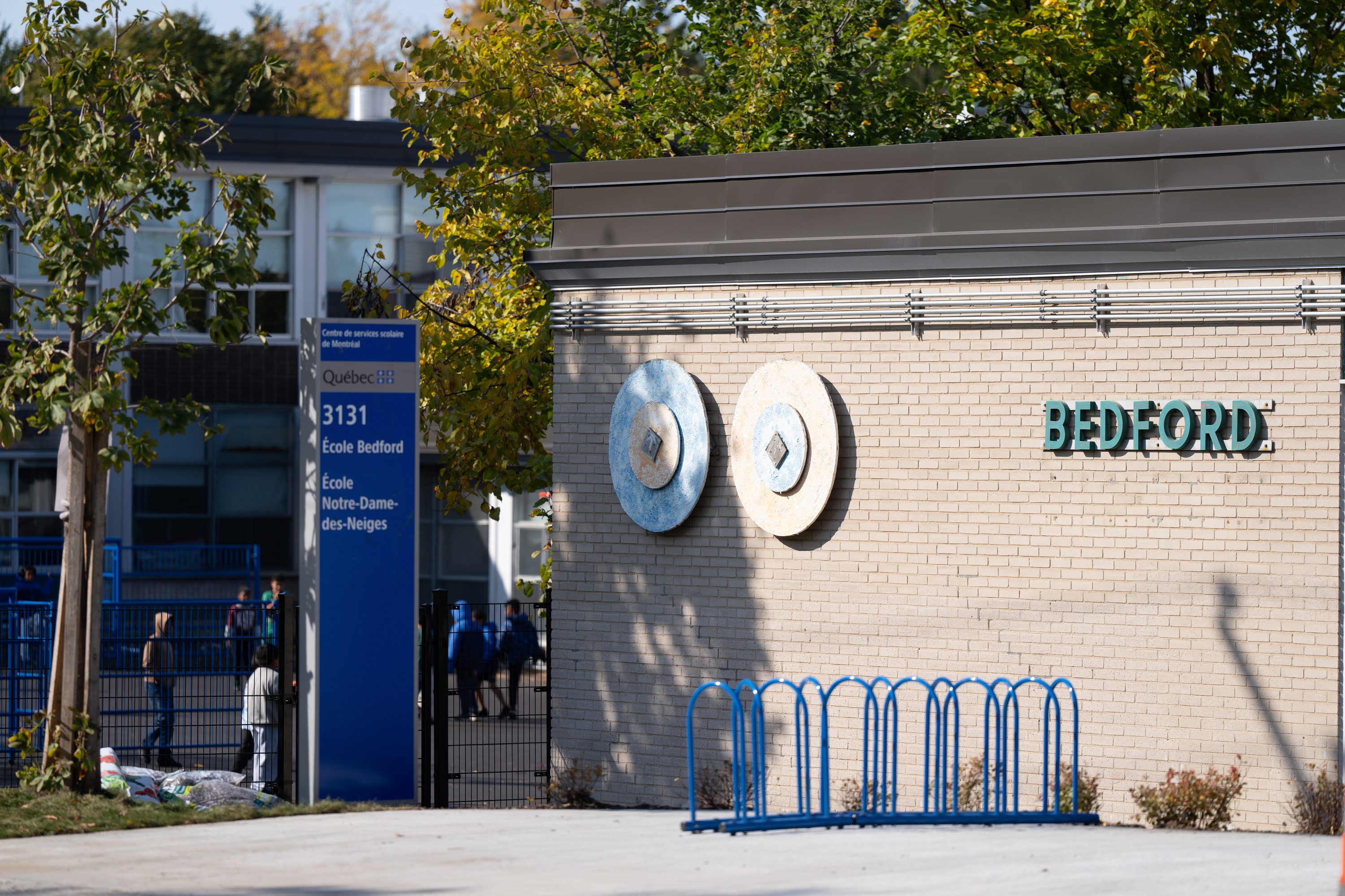 Bedford Elementary School in Côte-des-Neiges is seen on Friday, Oct. 11, 2024.