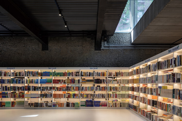 Beijing National Day School Student Creative Activity Center / Origin Architect - Exterior Photography, Shelving