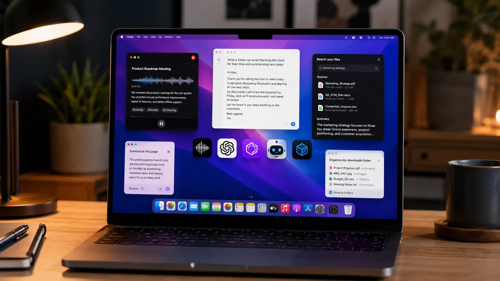 These AI Mac apps will help you get more done in less time.