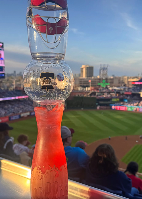 Full Batting Equipment is one of the best baseball stadium drinks souvenirs this year.