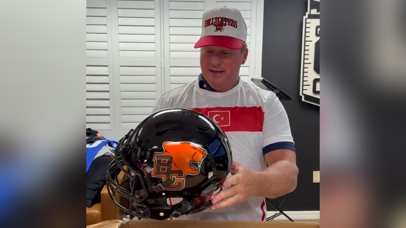 Celebrity football analyst Gruden salutes B.C. Lions in PR touchdown for CFL club