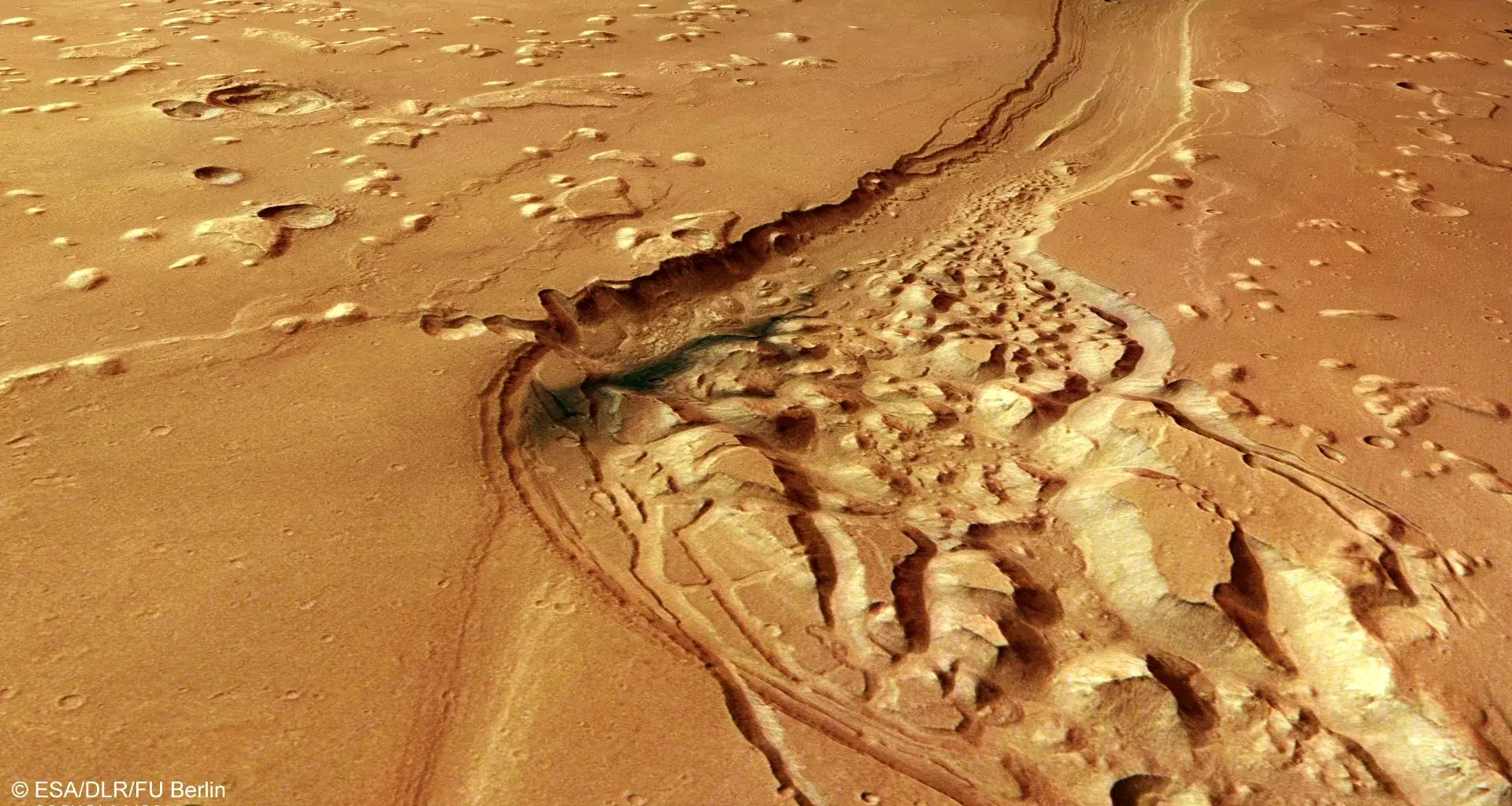Mars may have once had an ocean and this chaotic valley is a big clue
