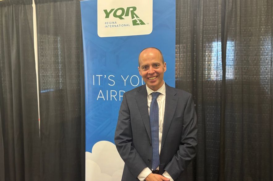 Regina Airport Authority CEO James Bogusz .
