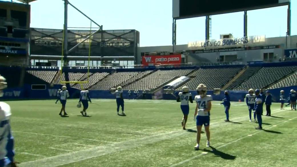 Click to play video: 'Bombers rookie camp wraps up'