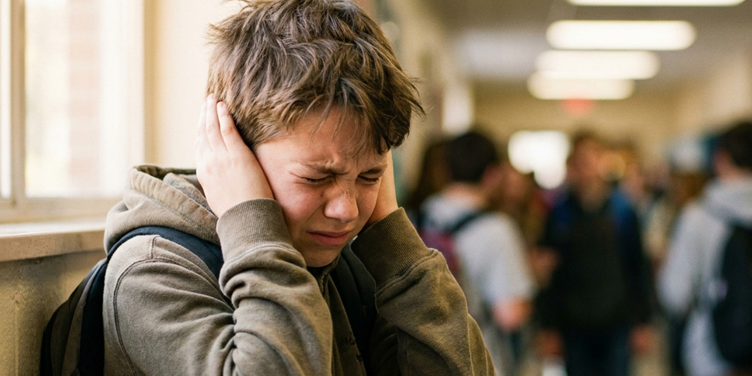 A single question about sound sensitivity can predict teenage anxiety