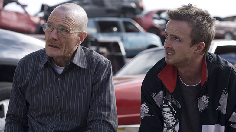 Walt and Jesse in Breaking Bad
