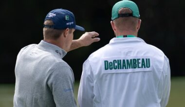 Bryson DeChambeau is looking for a new caddie for the Masters Par 3 Contest.