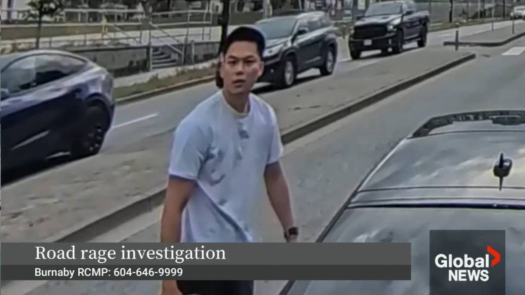 Click to play video: 'Burnaby road rage incident caught on dashcam'