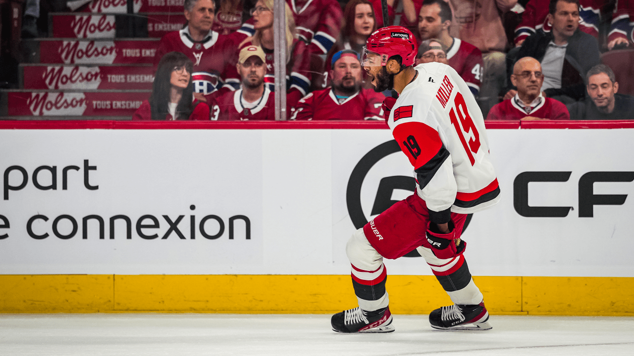 Miller ‘does it all’ for Hurricanes in Game 4 win in Eastern Final