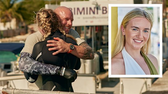 Ariarne Titmus on Nine’s new reality series Shark!.