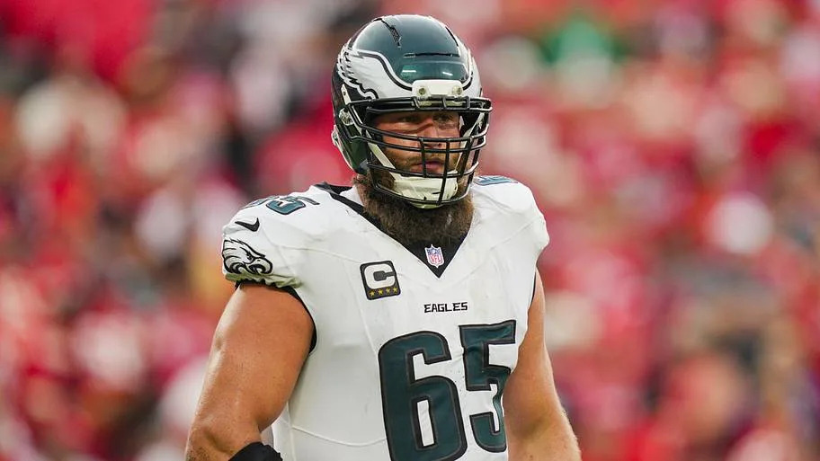 Philadelphia Eagles offensive tackle Lane Johnson