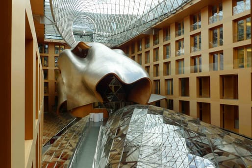 DZ Bank, Berlin. Image courtesy of Frank O. Gehry & Gehry Partners, LLP. 