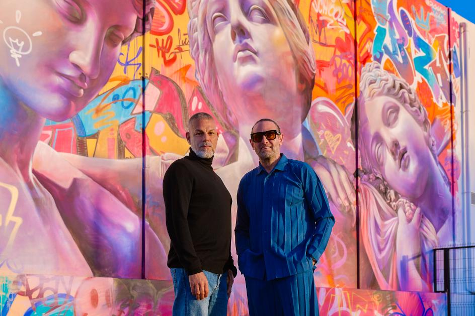 Yann Pissenem, The Night League founder and CEO, and Mark Dale, founder of W1 Curates