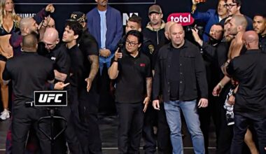 UFC 328 Final Face-Offs - Yahoo Sports