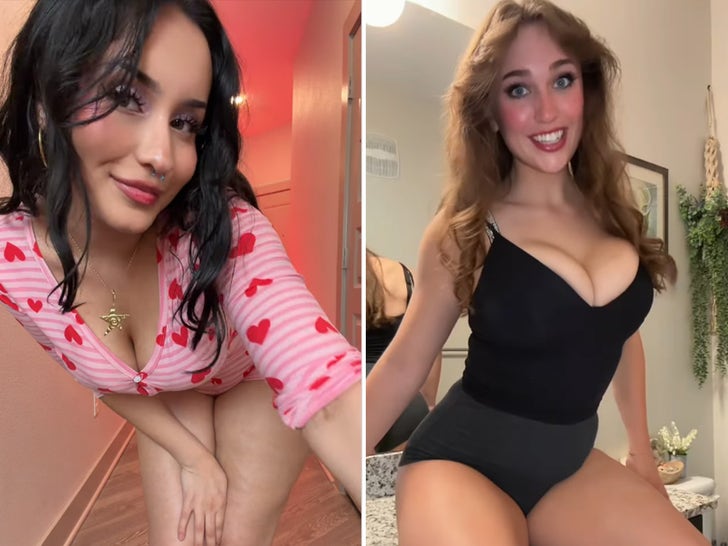 OnlyFans Models Blue and Julie J. Swan Hot Shots